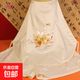 重工刺繡肚兜蘇繡肚兜中國風(fēng)內(nèi)衣女士睡衣套裝古風(fēng)內(nèi)搭七夕禮物 白色-蓮子 均碼