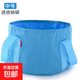 旅行便攜式可折疊旅游用品非必備洗衣泡腳桶洗臉盆袋戶(hù)外泡腳桶 藍色