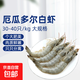 厄瓜多爾白蝦大號原裝進(jìn)口鹽凍凈重4斤鮮凍蝦類(lèi)海鮮水產(chǎn) 30/40厄瓜多爾白蝦 3斤(凈重)