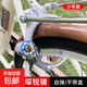 自行車鎖老式固定鎖蟹鉗鎖馬蹄鎖鋼管鎖自彈車鎖騎行裝備單車配件 小號(hào)堔銳鎖（自彈）