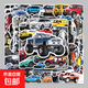 316張炫酷跑車(chē)賽車(chē)貼紙 卡通創(chuàng  )意DIY男孩玩具文具盒水杯滑板吉行李箱貼紙 個(gè)性防水裝飾高清不重復 越野車(chē)-154E（51貼不重復）