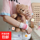 運動(dòng)護腕兒童手腕女吸汗女童腕帶專(zhuān)業(yè)護手防濕袖舞蹈裝備籃球 粉色條紋1個(gè)裝