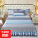 全棉床裙單件防滑固定床罩床墊保護罩純棉家用1.5米1.8米床裙款 條紋時(shí)代【全棉面料】 180x200cm床裙