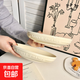 好運(yùn)連連浮雕奶黃陶瓷餐具米飯碗小碗盤子碗盤微波爐 2只好運(yùn)連連奶黃7英寸盤