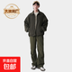【大牌制造商】傘兵褲工裝褲夏薄款休閑褲腿長褲子 軍綠色 XL