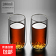 日式雙層玻璃茶杯耐熱高硼硅隔熱觀(guān)山杯泡茶杯水杯 大肚雙層觀(guān)山杯2只