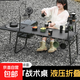 戶外折疊戰(zhàn)術(shù)桌子便攜式露營桌多功能簡易輕量化野營小桌子野餐桌 液壓戰(zhàn)術(shù)桌燈架收納包燒烤套裝
