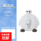 祥瓏電風(fēng)扇學(xué)生宿舍床上小型電扇迷你辦公室桌面臺式床頭家用插電卡通風(fēng)扇 萌大白【兩檔調節】