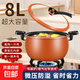 微壓鍋多功能家用大容量煲湯煮粥不粘鍋電磁爐燃煤氣灶通用鍋平底 【全網(wǎng)熱銷(xiāo)】 28cm 8L
