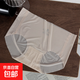 面膜內褲女士無(wú)痕抗菌桑蠶絲襠夏季透明超薄透氣少女三角褲頭 肉色 *144 M 【推薦80-105斤】