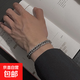古巴鏈不掉色帥氣情侶手環(huán)男士酷鈦鋼古巴手鏈情侶款簡(jiǎn)約高級感 鈦鋼古巴手鏈情侶款