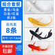 錦鯉魚活魚觀賞魚純種魚大型紅白冷水淡水好養(yǎng)耐活金魚小魚苗錦鯉 11-13cm黃金+烏金+白金+紅金各2