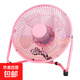 小風(fēng)扇USB風(fēng)扇4寸風(fēng)扇6寸8寸usb辦公室迷你靜音臺風(fēng)扇便攜式風(fēng)扇 8寸粉色【插電二檔】+延長(cháng)線(xiàn)