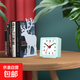 電子小鬧鐘學(xué)生用專(zhuān)用鬧鈴簡(jiǎn)約極簡(jiǎn)桌面時(shí)鐘兒童男女孩起床神器 薄荷綠小鬧鐘【靜音機芯 送電池