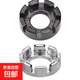 輻條扳手工具 山地車(chē)輪組輻條工具 死飛車(chē)公路自行車(chē)編圈調(diào)圈工具 黑色