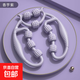 腿部按摩器環(huán)形夾腿滾輪瘦大腿小腿肌肉放松瘦腿神器多功能泡沫軸 香芋紫丨九輪環(huán)形按摩