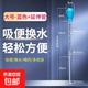 魚缸吸便器家用清潔 換水器烏龜龜盆吸糞水器喂食管喂食器 藍(lán)色延長(zhǎng)款54cm