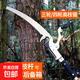 高枝剪 高空修枝剪高枝鋸修剪樹(shù)枝剪刀可伸縮高枝剪綠化剪剪樹(shù)枝 三輪鋸頭+3米卡扣鋁桿（可收縮）