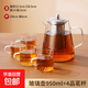 泡茶壺新款玻璃茶壺加厚耐高溫泡茶器家用茶水分離單壺茶具 直筒壺950ml【耐熱升級】+4茶杯