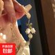 新款鈴蘭花手鏈女仿玉吊墜小眾氣質(zhì)可調節玉石手串女生閨蜜 【鈴蘭花手鏈】
