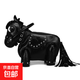 甜酷辣妹風(fēng)斜挎包個(gè)性創(chuàng  )意小馬動(dòng)物造型單肩包設計 32*15*22 黑色 黑色