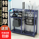 加厚防暴器材柜幼兒園學(xué)校保安裝備反恐鋼叉防爆盾牌應(yīng)急物資柜 1.1米防暴架