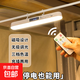 掛鉤磁吸臺(tái)燈學(xué)生宿舍床上下鋪懸掛床頭燈男女生充電燈LED小夜燈 遙控款帶掛鉤LED燈（1個(gè)裝）