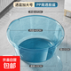洗澡盆家用特大號洗臉盆加厚寶寶嬰幼兒塑料浴盆洗被子洗衣洗腳盆 47CM升級高透藍【食品級更安心】 無(wú)規格