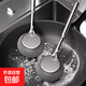 不銹鋼鍋刷長(zhǎng)柄洗鍋刷家用清潔刷子大號(hào)鋼絲球帶手柄去污刷鍋神器 不銹鋼鍋刷1個(gè)裝