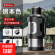 戶外便攜保溫壺大容量保溫杯316暖水壺一蓋兩用旅行壺送父母 5000ml本色*折疊把手*一蓋兩用