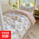 A類(lèi)卡通宿舍專(zhuān)用床上四件套全棉純棉床單被套床褥被子全套一整套 花海之戀【超柔親膚舒適】 1.6m床單三件套被套1.6*2.1
