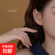 個(gè)性潮流十字架耳釘s999純銀韓版迷你耳環(huán)時(shí)尚百搭足銀耳飾養耳洞 十字架耳釘一對【通體999足銀】