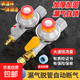 家用天然氣燃氣管道自閉閥漏氣自動(dòng)斷氣保護泄露防漏超壓安全閥門(mén) 家用燃氣自閉閥螺口+單嘴接頭