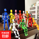 3d打印第3代Dummy幸運(yùn)13多全關(guān)節(jié)可動(dòng)人偶手辦拼裝玩具解壓神器 【三色各一】 人偶玩具