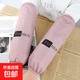 加長(cháng)套袖飯店廚房做飯耐磨工作袖套男士純色女時(shí)尚 防水款紫色1個(gè)裝