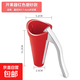 核桃?jiàn)A子神器堅果開(kāi)殼家用剝核桃開(kāi)堅果板栗開(kāi)口器多功能鉗子工具 紅色 一個(gè)裝