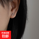 冷淡風(fēng)兩只靈蛇迷你女冷感小眾可愛(ài)小蛇耳釘耳環(huán)耳飾男潮 小蛇