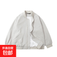 美式短款ma1飛行夾克棉服男款秋冬季加厚夾棉cleanfit外套棒球服 10609-0799卡其【春秋款】 XL 【建議140-165斤】