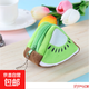 創(chuàng  )意迷你可愛(ài)3角立體毛絨水果零錢(qián)包女兒童學(xué)生鑰匙硬幣包 獼猴桃