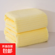 京東快遞成人兒童浴巾吸水速干加厚不掉毛柔軟大毛巾 黃色【70/140cm】 【普羅旺斯】浴巾