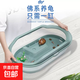 烏龜缸家用生態(tài)屋巴西龜專(zhuān)用盆養殖箱帶蓋飼養龜神器造景別墅房子 瀝水龜盆大號黑色 送豪華大禮包
