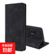 適用于OPPOReno14手機殼13/12/11/10/9/8/7/6/R17/R15保護殼防摔親膚磁吸插卡支架翻蓋全包手機套 爵士黑-膚感折邊對吸皮套 OPPO Reno12