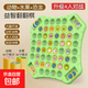 大號(hào)翻翻棋動(dòng)物對(duì)對(duì)碰兒童2-4人對(duì)戰(zhàn)水果記憶棋親子互動(dòng)益智玩具 翻翻棋108棋(恐龍+水果+動(dòng)物)