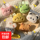 卡通毛絨小熊青蛙公仔胸針玩具可愛(ài)貓咪別針玩偶掛件配飾 /熊貓1個(gè)裝/ 無(wú)規格