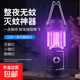 小鯊魚(yú)三合一戶(hù)外照明燈便攜手提滅蚊燈野營(yíng)燈LED拉伸露營(yíng)燈夜燈 滅蚊照明兩用