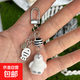 包包掛飾新植絨毛絨卡通鑰匙扣北極熊企鵝海懶掛件可愛(ài)手機(jī)小禮物 毛絨小企鵝掛件