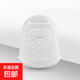 吉他硅膠指套尤克里里初學(xué)左手防滑防痛保護拇指琴點(diǎn)鈔翻書(shū) 白色 M【4個(gè)】