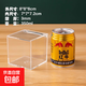 簡(jiǎn)約正方形透明塑料盒翻蓋亞克力食品禮物手辦展示糖果禮品包裝盒 【透明翻蓋收納盒】8*8*8cm 無(wú)規格
