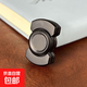 三合一指尖陀螺鋅合金炫酷啪啪EDC玩具推牌減壓旋轉磁吸解壓神器 指尖陀螺edc【黑色】
