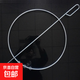 實(shí)心滾鐵環(huán)鐵滾環(huán)80后懷舊玩具兒童圓環(huán)滾鐵圈手推鐵環(huán)小學(xué)生成人 實(shí)心加粗58cm-圓(金屬手柄）